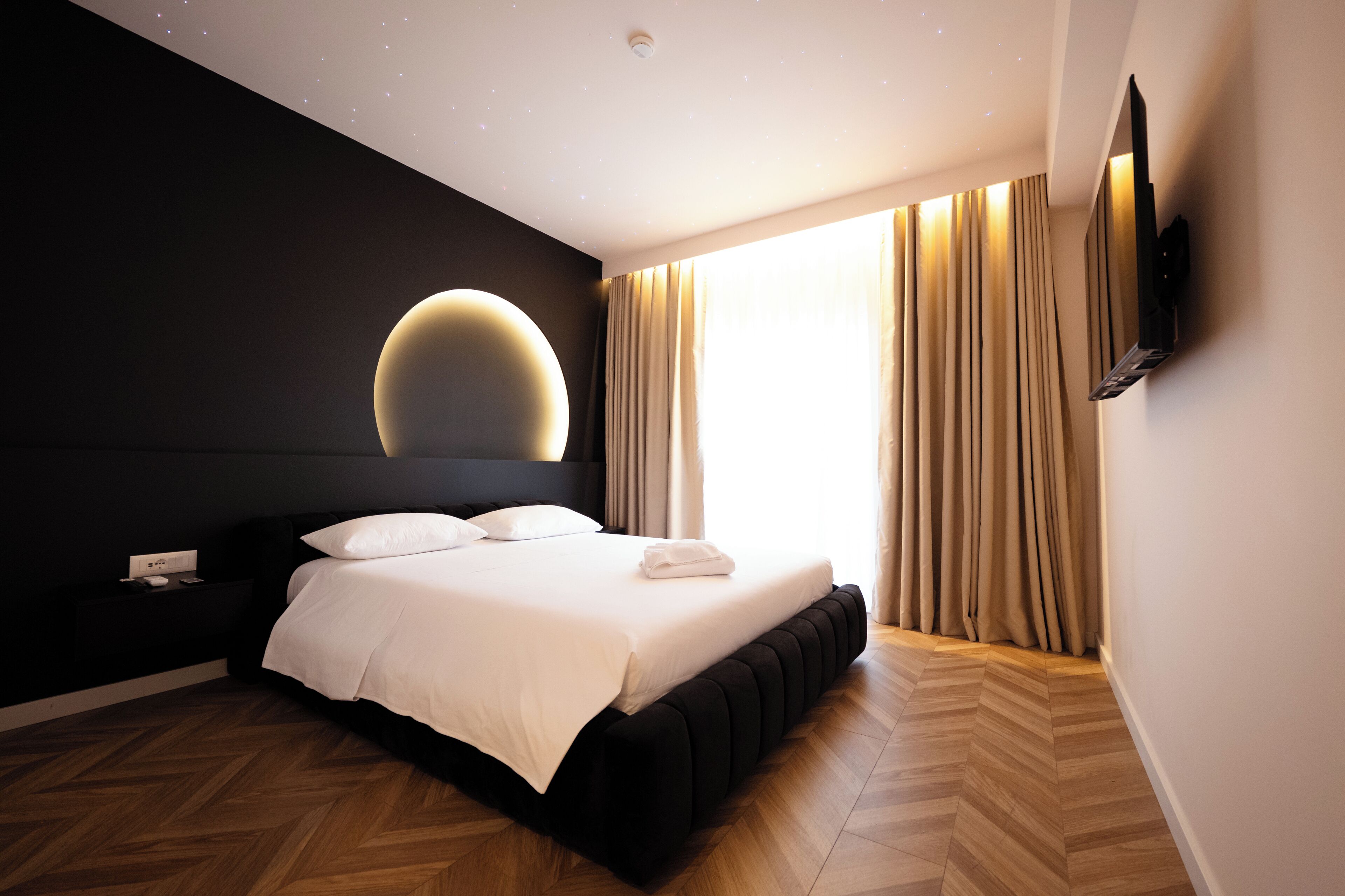 Quarto casal conforto, sacada