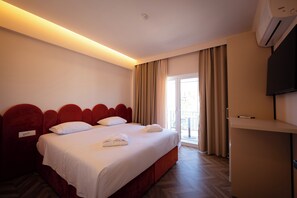 Quarto casal conforto, sacada