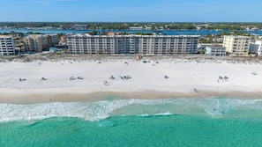 On the beach - Gulf-front home with balcony, ocean views, pool and beach access (Fort Walton Beach)