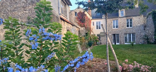 Norman charm, a stone's throw from the port of Barfleur, Val-de-Saire, Normandy.