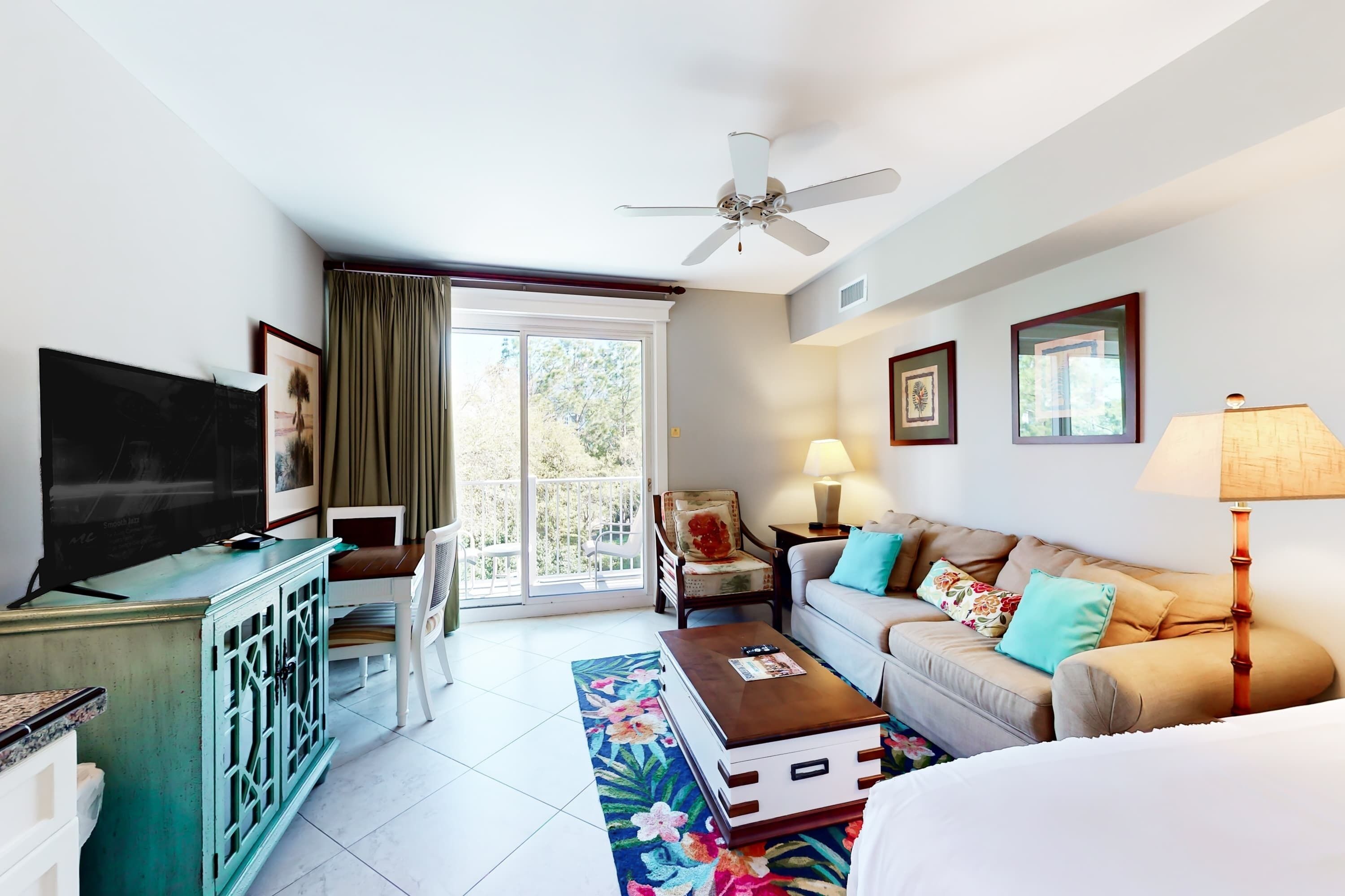 Una televisión, un reproductor de DVD