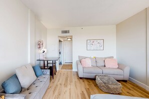 TV, DVD player, offices