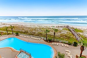 Pool - 5th Floor Gulf Front Condo Shared Amenities, Nearby Shopping & Dining (Fort Walton Beach)