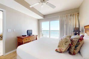 2 bedrooms, iron/ironing board, WiFi - Gulf Front Condo with Onsite Pools, Fitness Center, Dry Sauna, and WiFi (Pensacola Beach)