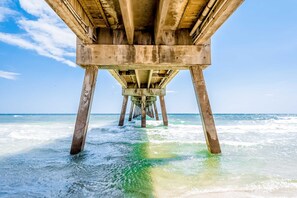 On the beach - Serene Gulf-front condo with a pool, tennis, grilling area, & beach access (Fort Walton Beach)