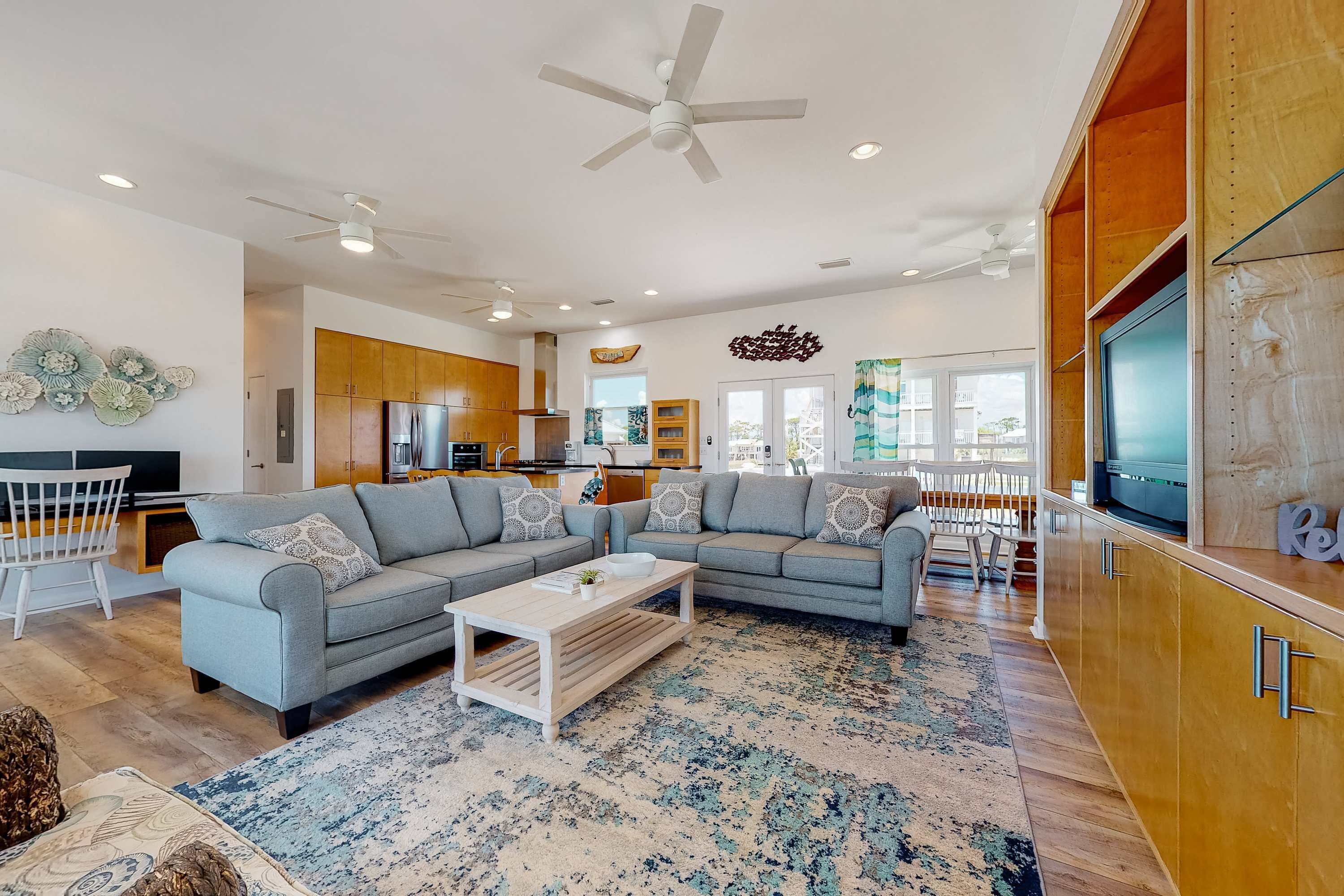 Televisión, oficina