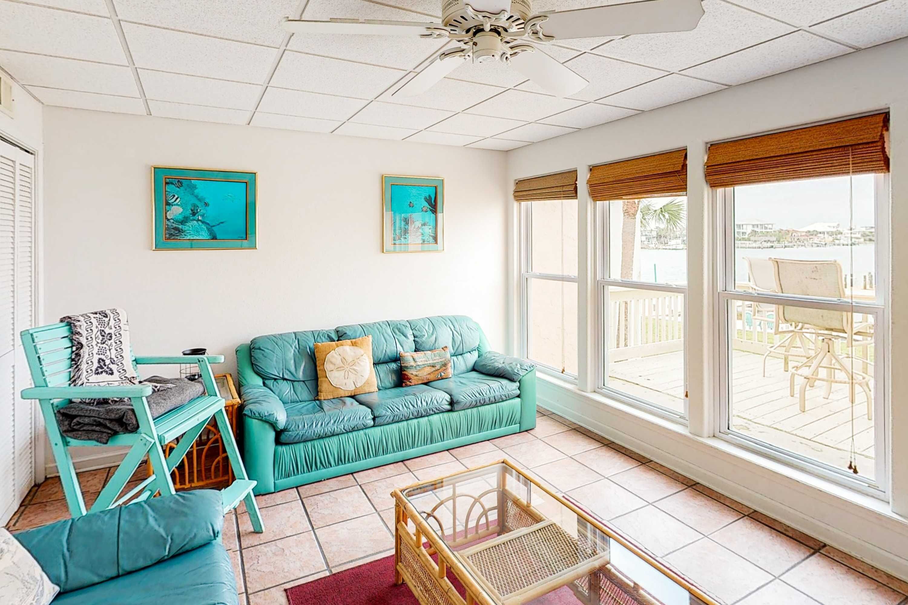 Televisie en een kantoor