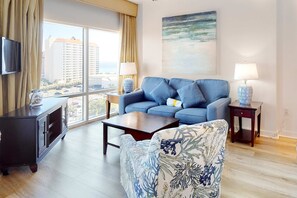 TV - Beach resort bliss with pools, beach access, marina & Gulf views (Miramar Beach)