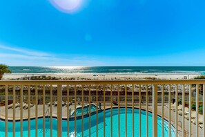 Pool - Pretty Gulf Front Condo Fun Amenities, Nearby Shopping & Dining! (Fort Walton Beach)