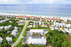 Exterior - Lake-view condo with a pool, hot tub, & balcony - walking distance to beach (Santa Rosa Beach)