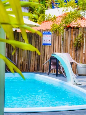 Outdoor pool - Pousada Feliz Boipeba (Cairu)