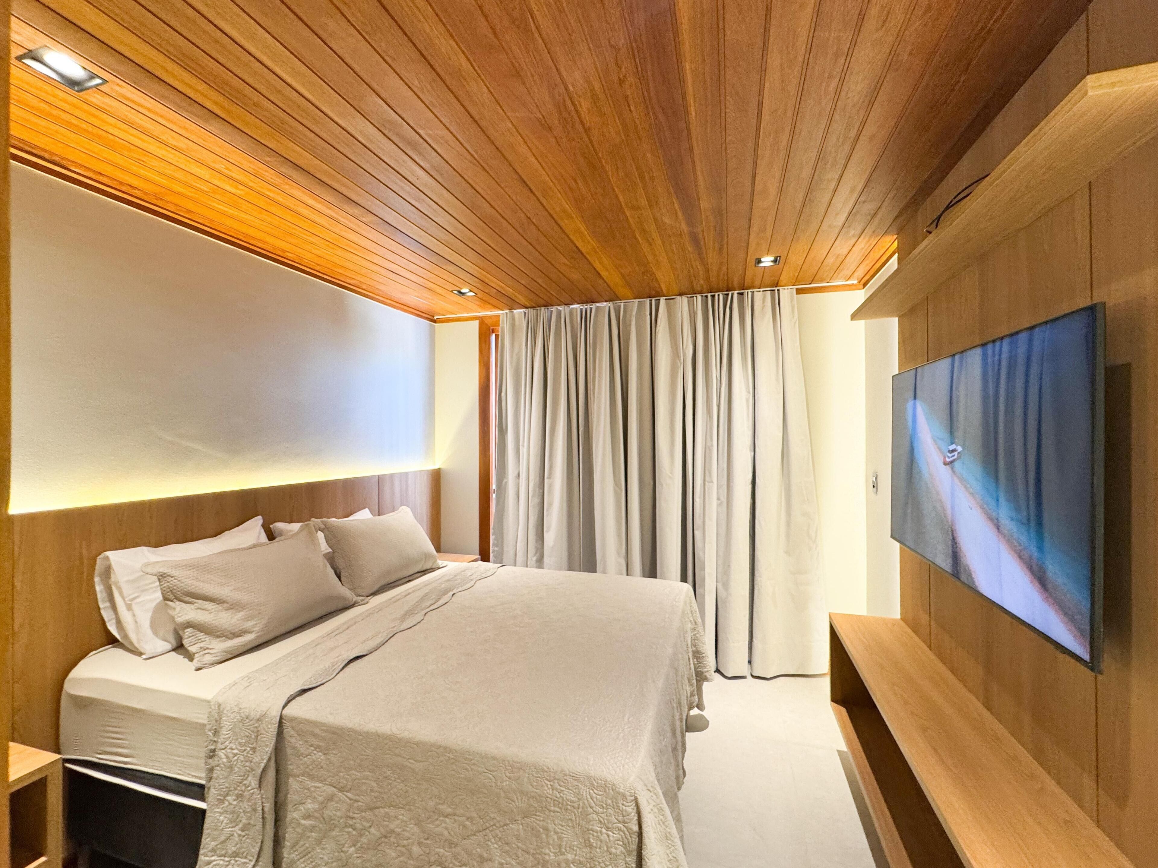 Vila luxo, vista para o mar