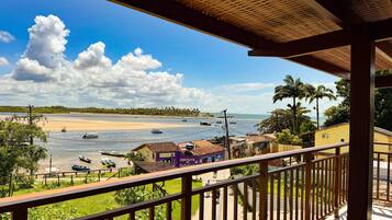 Vila luxo, vista para o mar