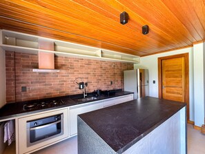 豪華別墅, 海景 | 私人廚房