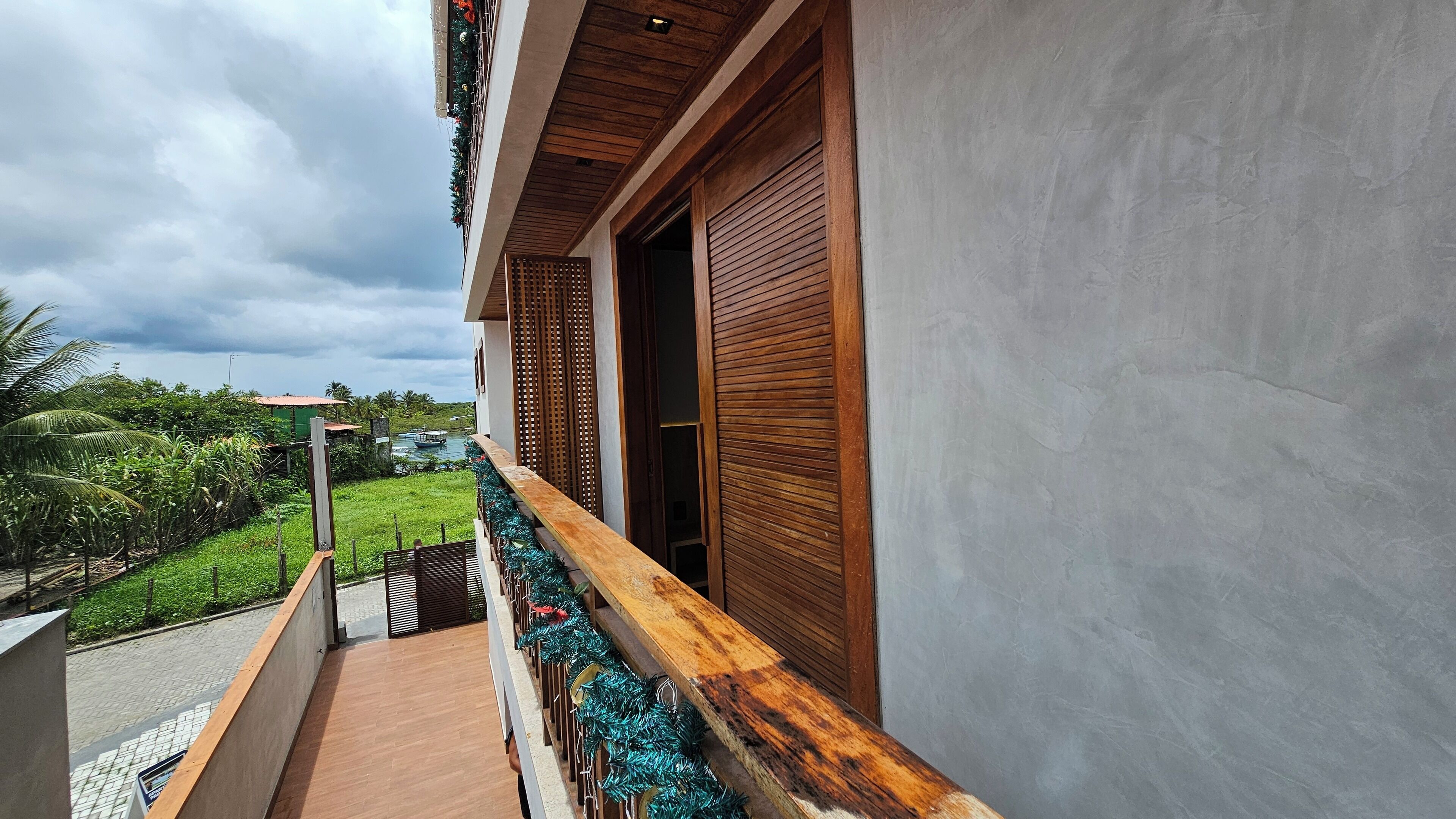 Vila luxo, vista parcial para o mar | Área da propriedade