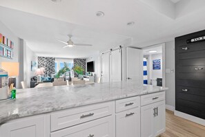 Interior - Sunny, beachfront condo with shared pool, free WiFi, & Gulf views (Fort Walton Beach)