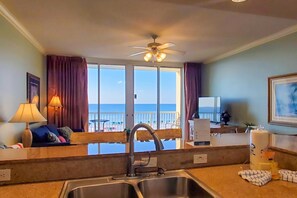 Interior - Beachfront 3rd Floor Condo w/Private Balcony, Shared Heated Pool, Beach Access (Fort Walton Beach)