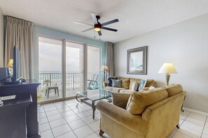 TV, DVD player, offices - Majestic Sun B305 | Beachfront Bliss! (Miramar Beach)