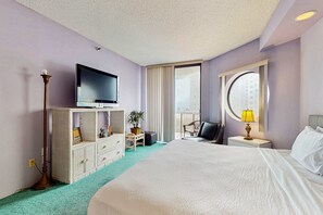 1 bedroom, Internet, bed sheets - Bright Gulf view condo w/ shared pool, hot tub, tennis & easy beach access (Miramar Beach)