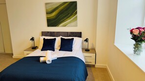 Apartment, 2 Bedrooms, Non Smoking | Iron/ironing board, free WiFi, bed sheets - The Square Apartments  (Swindon)