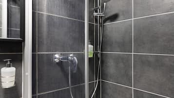 Dusche, Haartrockner, HandtĂŒcher