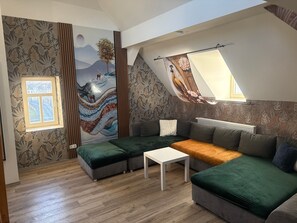 Unclassified image, 3 of 17, button - Apartment “Four Seasons Autumn” with Wi-Fi (Bad Langensalza)