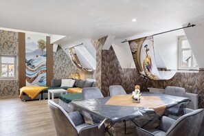 Dining - Apartment Vierjahreszeiten Herbst – Spacious Family Retreat in Bad Langensalza (Bad Langensalza)