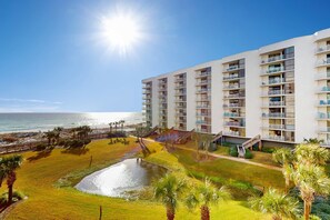 Exterior - Gorgeous beachfront condo, shared pool and beach access (Miramar Beach)