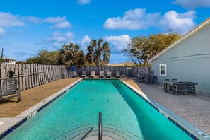 Pool - Dog-friendly Condo with a Shared Pool, Great Beach Vibes, & Stunning Views (St. George Island)