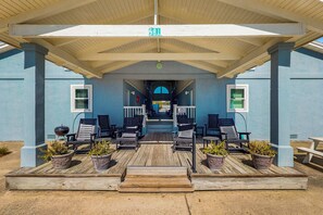 Terrace/patio - Dog-friendly Condo with a Shared Pool, Great Beach Vibes, & Stunning Views (St. George Island)