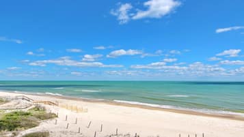 Una spiaggia nelle vicinanze