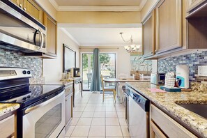 Fridge, microwave, oven, stovetop - Seascape Golf Villas 40A - Ground Level (Miramar Beach)