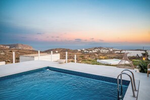 Vila superior, vista para o mar