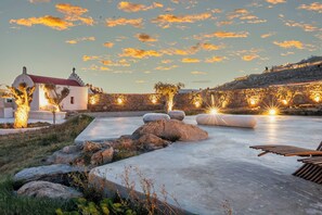 Vila superior, vista para o mar
