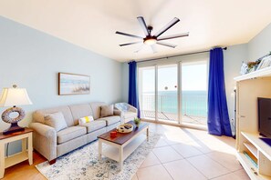TV - Majestic Sun A1111 | Beachfront Condo with Pools (Miramar Beach)