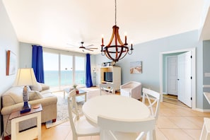 TV - Majestic Sun A1111 | Beachfront Condo with Pools (Miramar Beach)