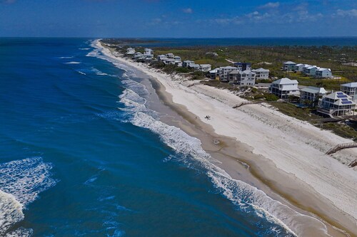 Four-Level Beachfront Townhome with Private Elevator, Free WiFi, & Shared Pool