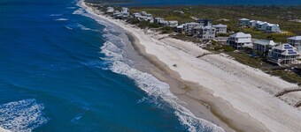 Four-Level Beachfront Townhome with Private Elevator, Free WiFi, & Shared Pool