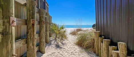 Beach nearby