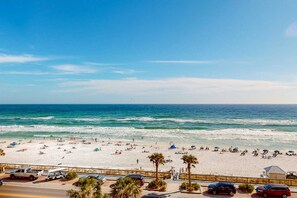On the beach - Majestic Sun A513 | Beachfront Condo, Gulf Views! (Miramar Beach)