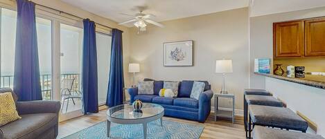 TV, DVD player, offices