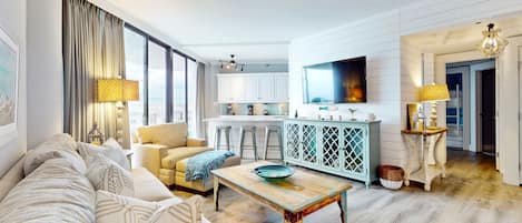 Televisie en een kantoor