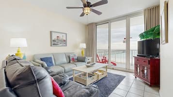 TV, DVD player, offices