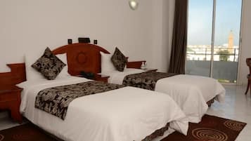 Basic Double or Twin Room, Balcony, City View