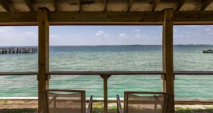 Cozy coastal condo with water view, pool, central A/C, & easy beach access