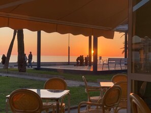House, 2 Bedrooms, Patio, Garden View | Outdoor dining - Charming Beachfront Bungalow in Torrox Costa - Perfect Family Retreat (Torrox)