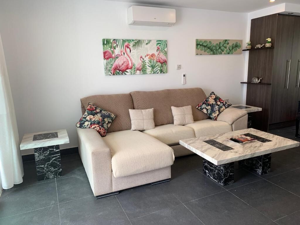 Casa, 2 habitaciones, patio, vistas al jardín | Zona de estar