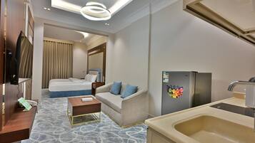 Dobbeltrom, byutsikt