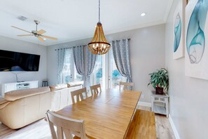 Interior - Spacious house with patio, pool, balcony, deck, & W&D - beach access (Panama City Beach)