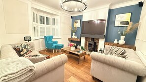 تلفزيون، مدفأة